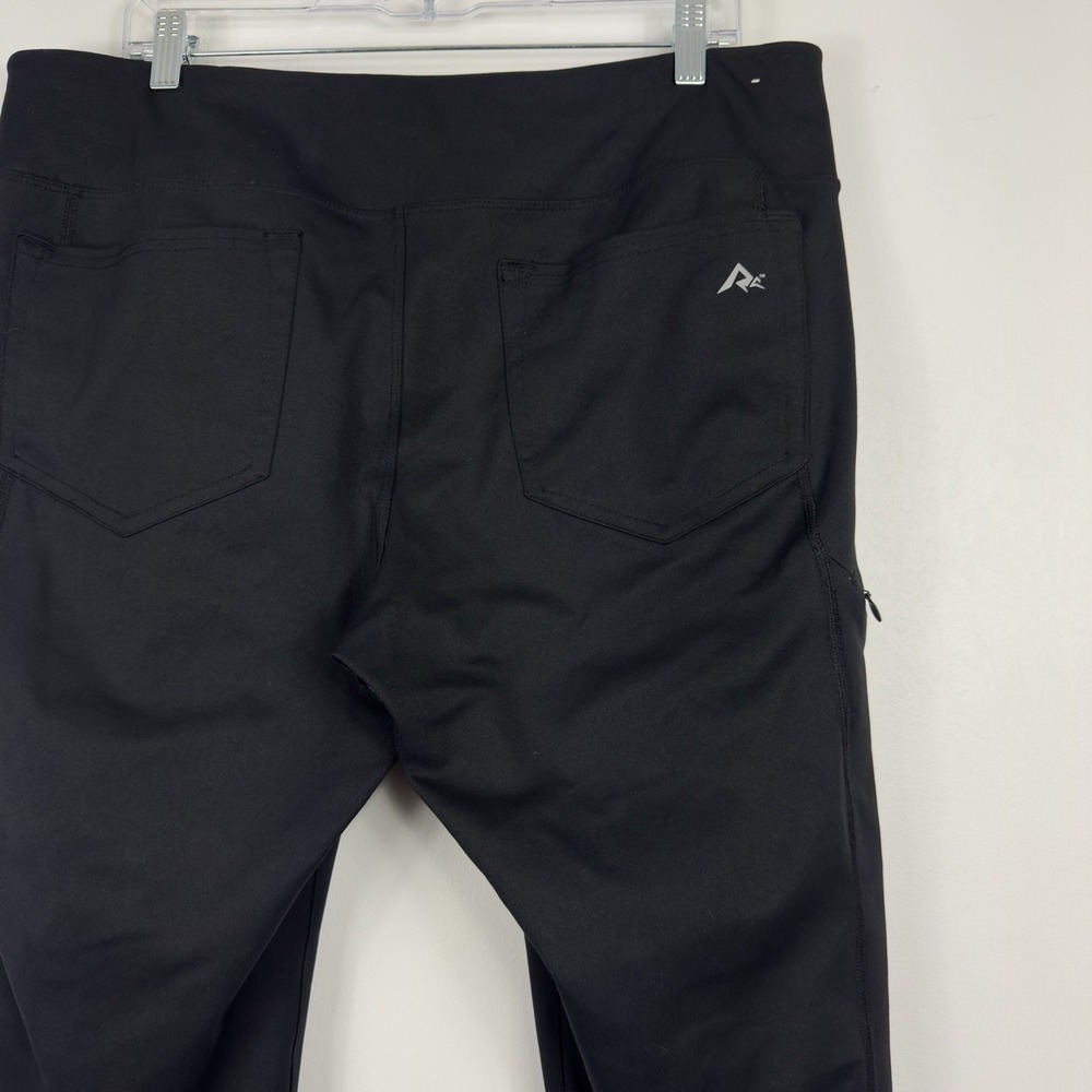 Ridgecut Toughwear Pants Women XL Black Utility Work Stretch Zip Mid Rise Skinny - Picture 4 of 11